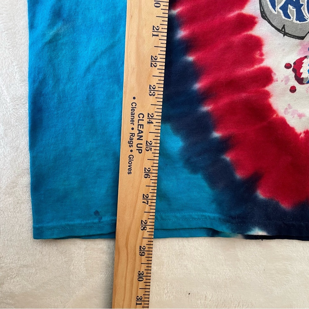 VTG 2003 Grateful Dead Liquid Blue Steal Your Face USA Graphic T-Shirt Mens Sz M - Picture 8 of 11